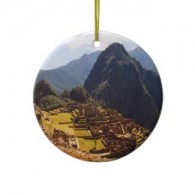 Machu Picchu Chirstmas Ornament