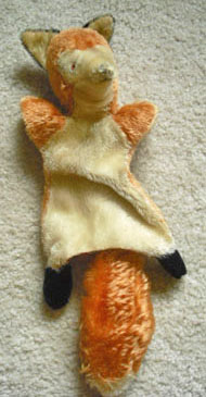 fox puppet steiff fox