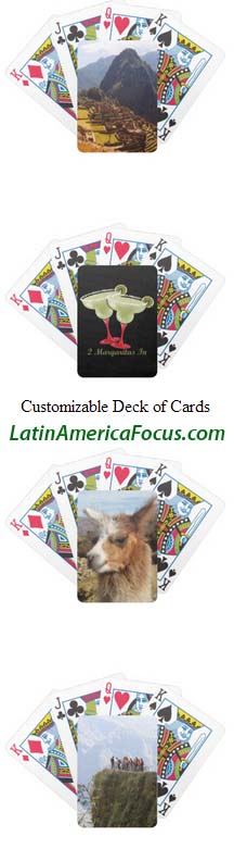 Latin America Deck of Playing Cards