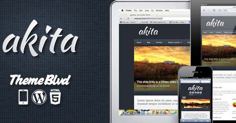 Akita Responsive WordPress Theme