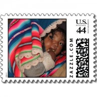 Bolivia baby U.S. postage stamp