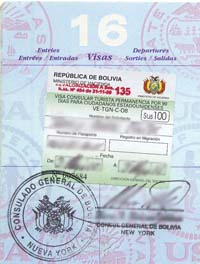 Bolivia Visa – Tourist Entry for U.S. Citizens