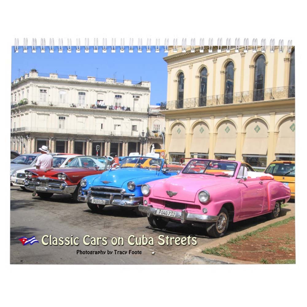 2024 Cuba Classic Car Calendar